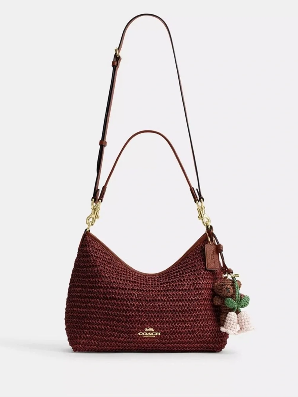 New COACH Laurel Shoulder Bag With Charms